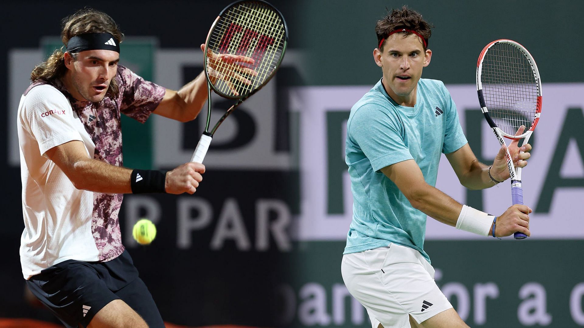 Stefanos Tsitsipas vs Dominic Thiem is one of the first-round matches at the 2023 Wimbledon.