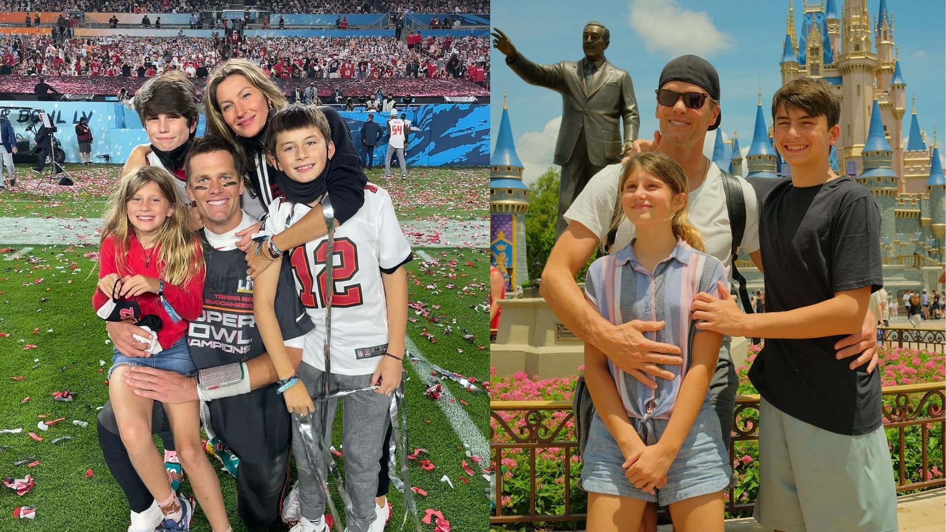 Tom Brady And Children Go To Disney World, Tower of Terror