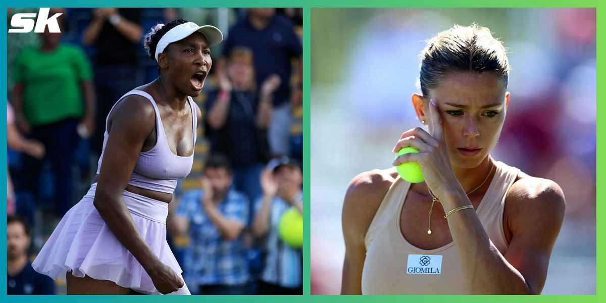 Venus Williams overcomes Italy's Camila Giorgi in explosive opening round  clash