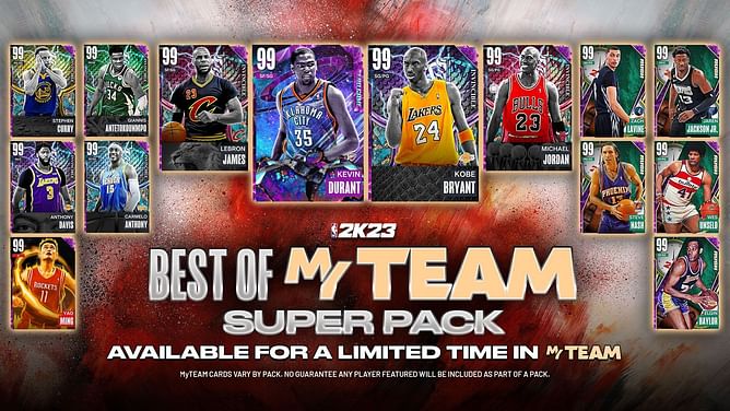 NBA 2K23 Best of MyTeam Pack: All featured players including End Game Kevin Durant