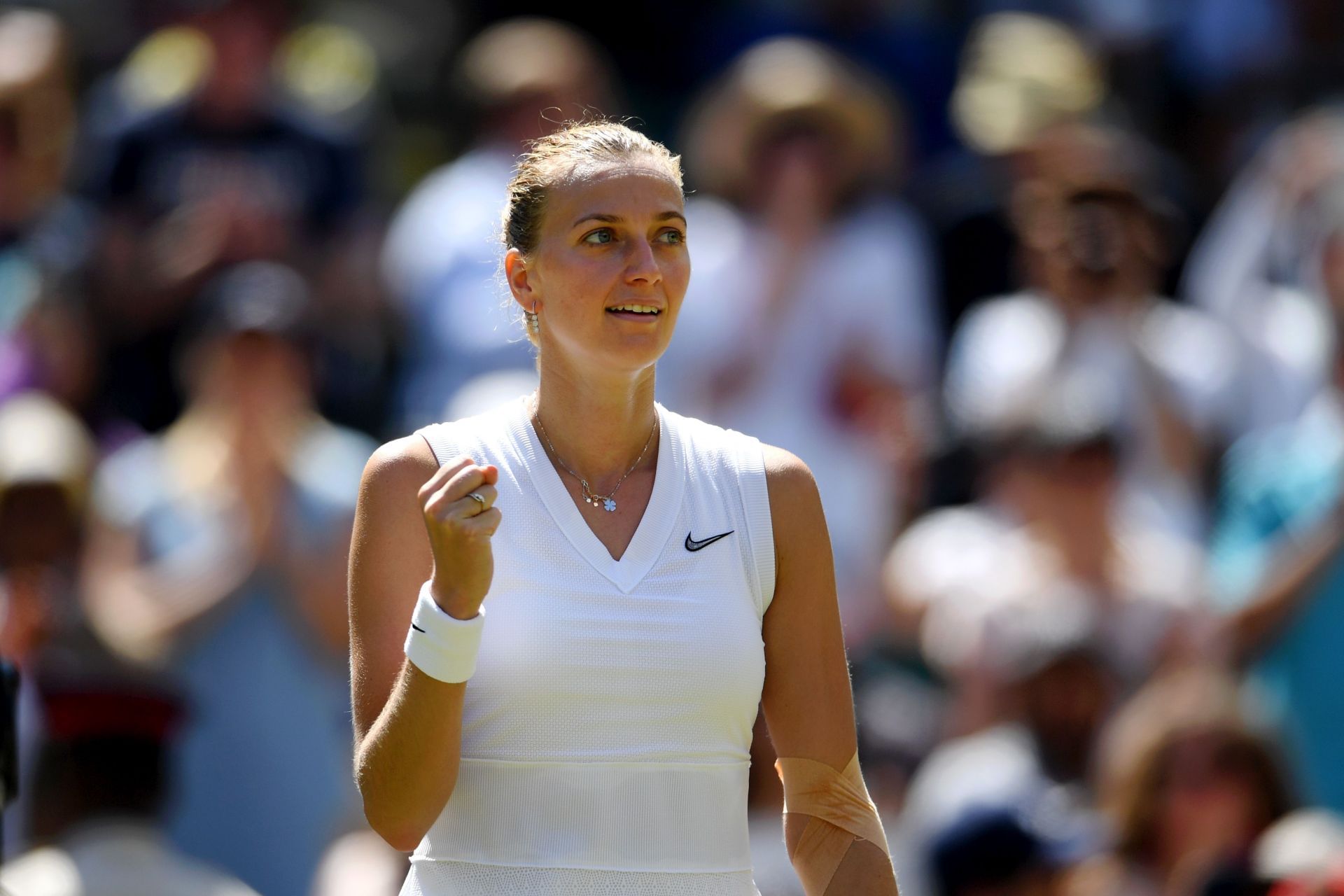 Petra Kvitova at the Wimbledon Championships.