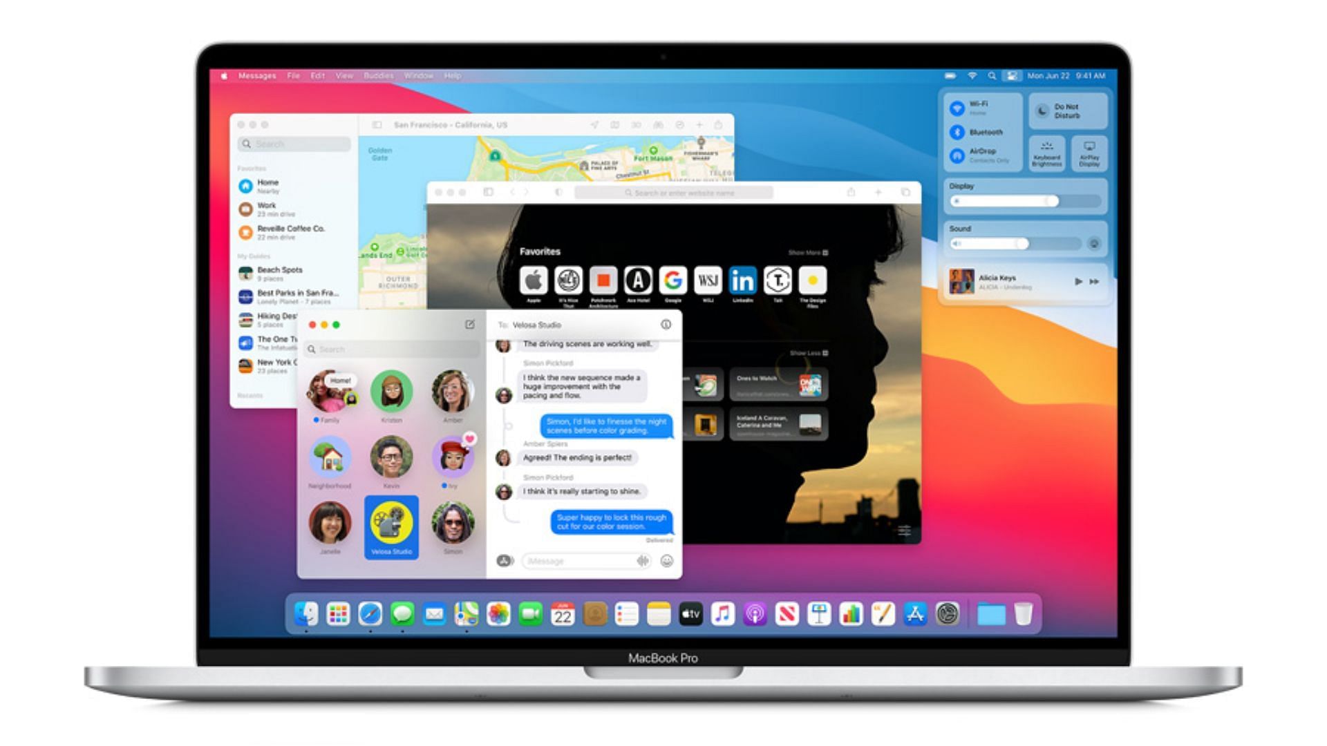 Web apps are now available on macOS 14 (Image via Apple)