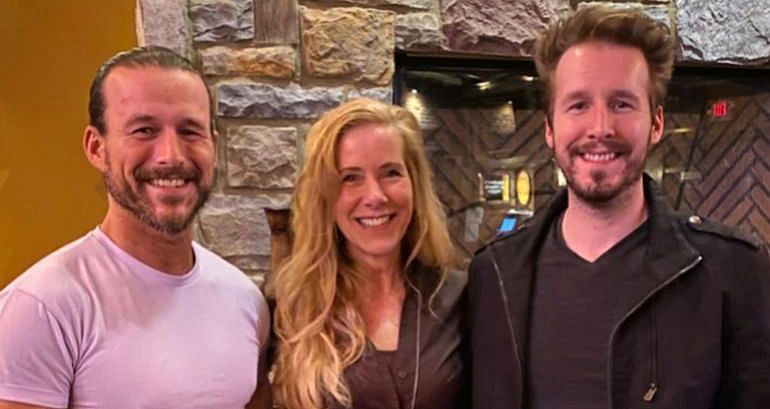 Adam with his mother and brother, Source: Adam Cole&rsquo;s Instagram