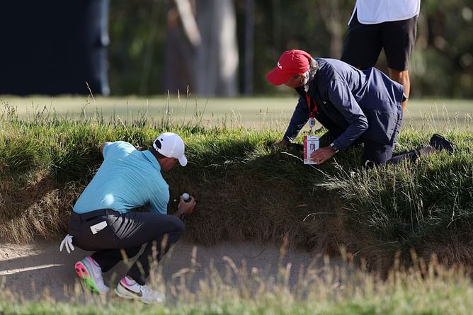 Rory McIlroy getting a 'free drop' for his embedded ball at the 2023 US Open raises questions among fans