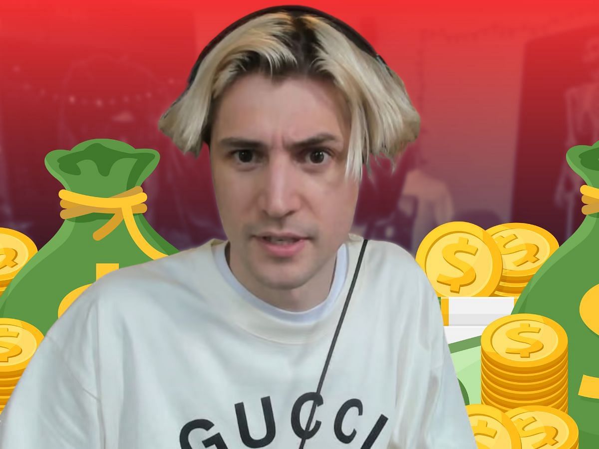 xQc lost more than $800,000 due to a glitch while gambling on Stake.com (Image via Sportskeeda)