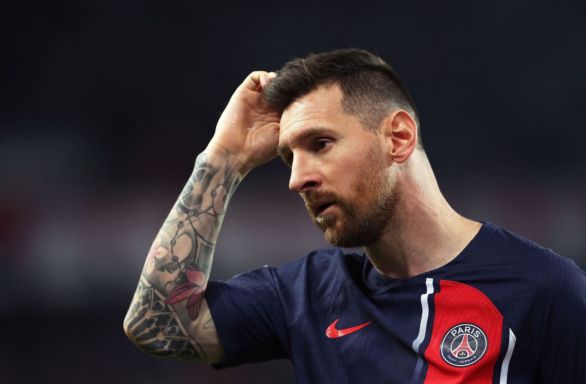 Messi and a large section of PSG fans never saw eye to eye.
