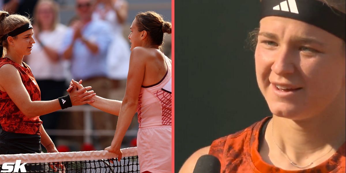 Karolina Muchova defeated Aryna Sabalenka to reach the 2023 French Open final.