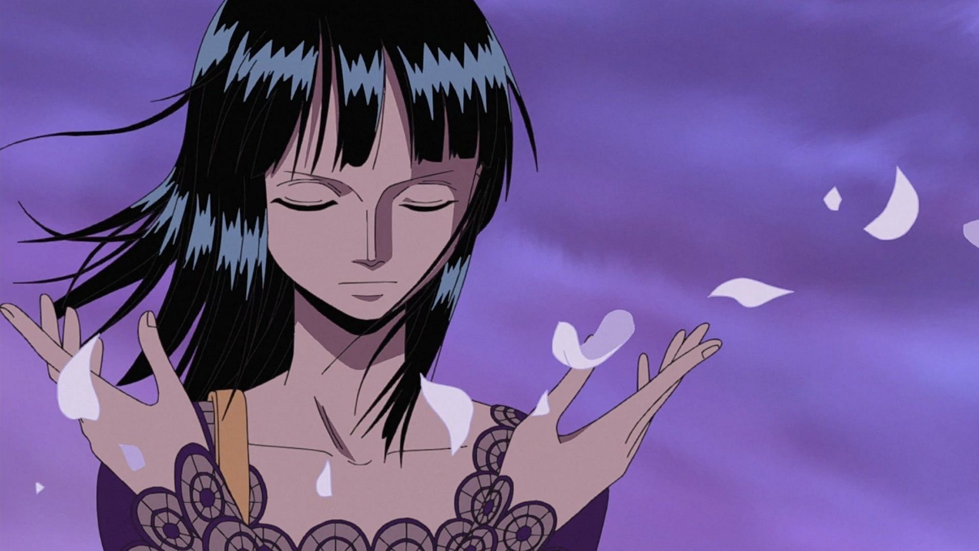 Nico Robin in her Thriller Bark outfit (Image via Toei Animation, One Piece)