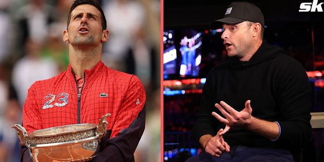 "Tough to make any numbers-based argument against Novak Djokovic being the best" - Andy Roddick