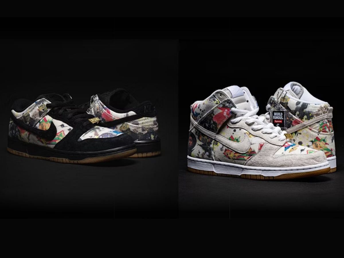 Nike SB Rammellzee Dunk Low - fall winter 2023 - Supreme