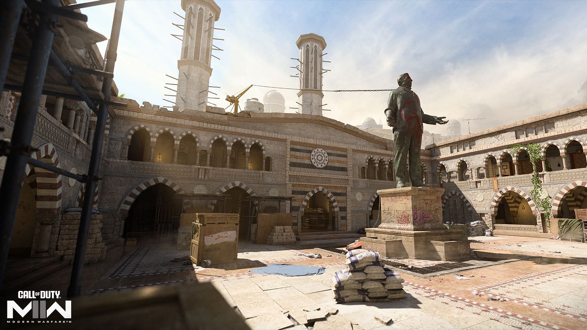 Showdown map of Modern Warfare 2 (Image via Activision)