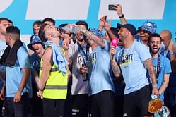 How much did Manchester City spend on drinks during Premier League title party? Jack Grealish’s dad reveals staggering amount