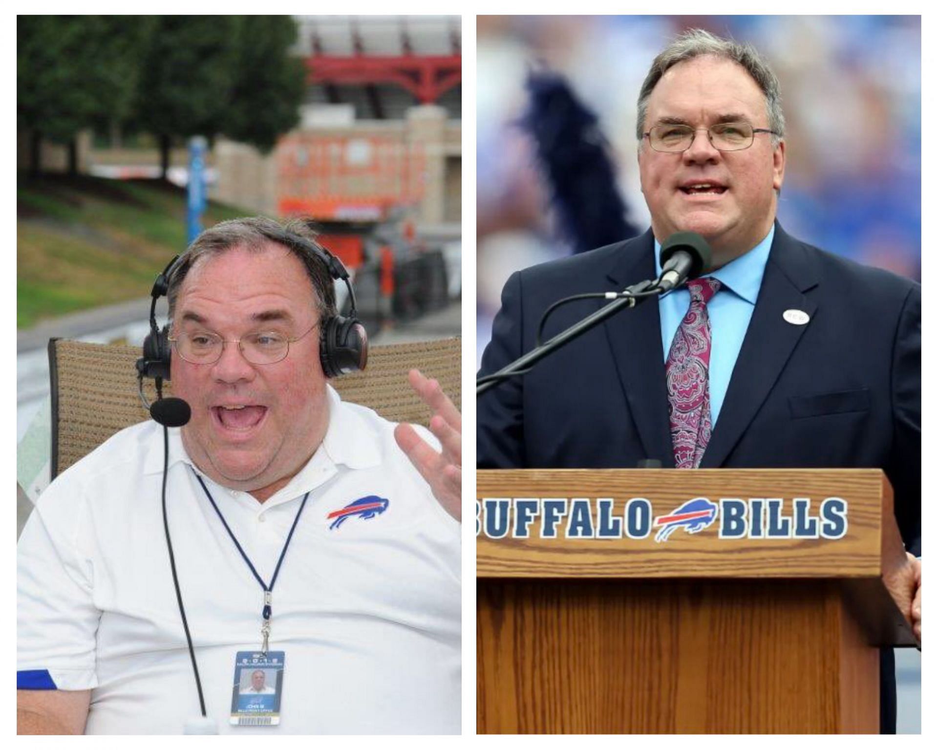 Chris Brown will continue to call Bills games while John Murphy