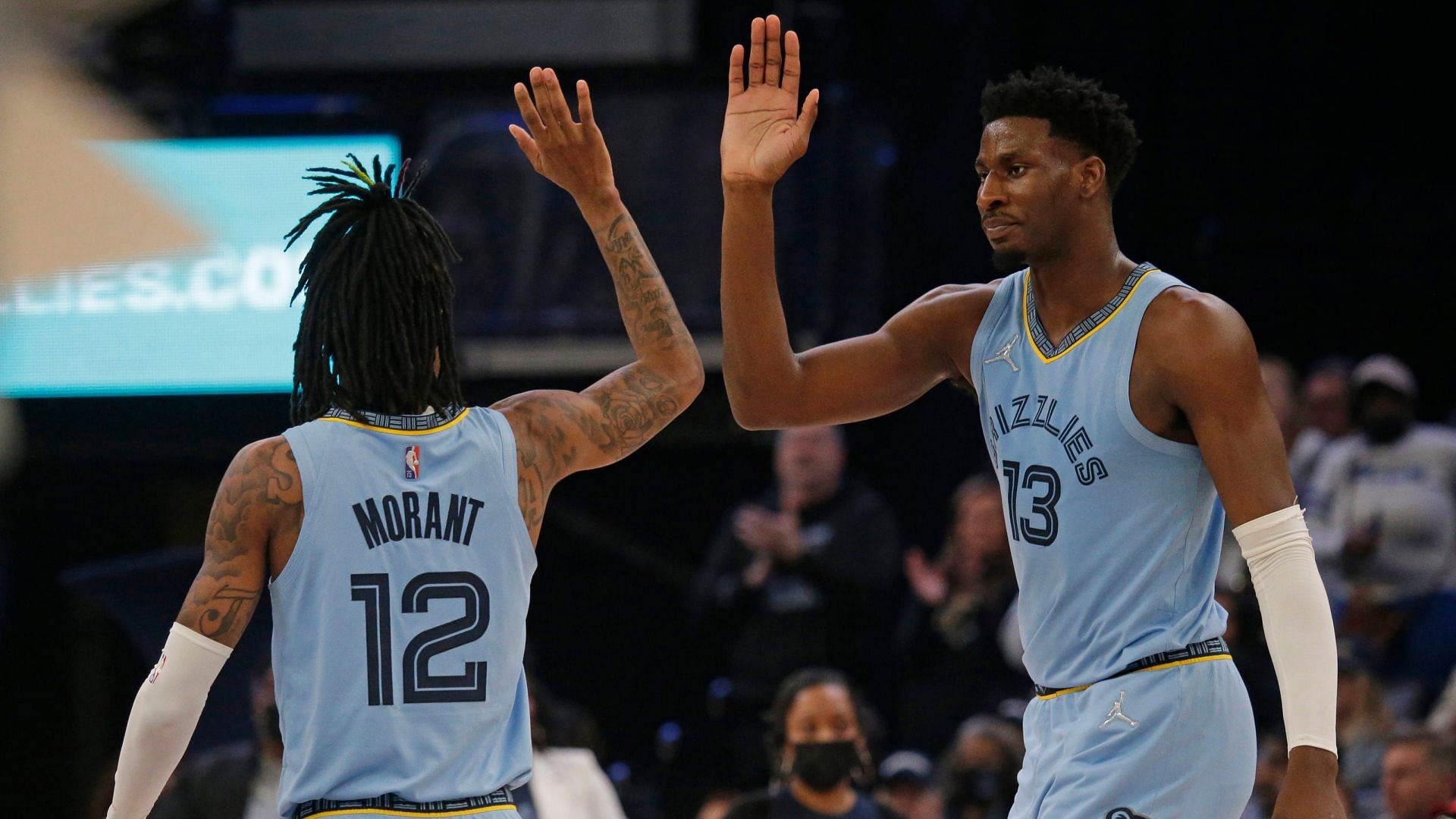 Memphis Grizzlies stars Ja Morant and Jaren Jackson Jr.