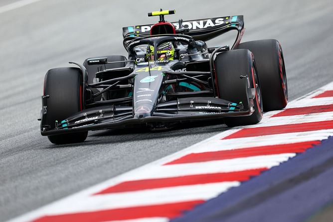 Lewis Hamilton and Mercedes fined a comical amount for speeding in the pit lane