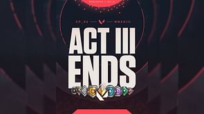 When does Valorant competitive queue end for Episode 6 Act 3?