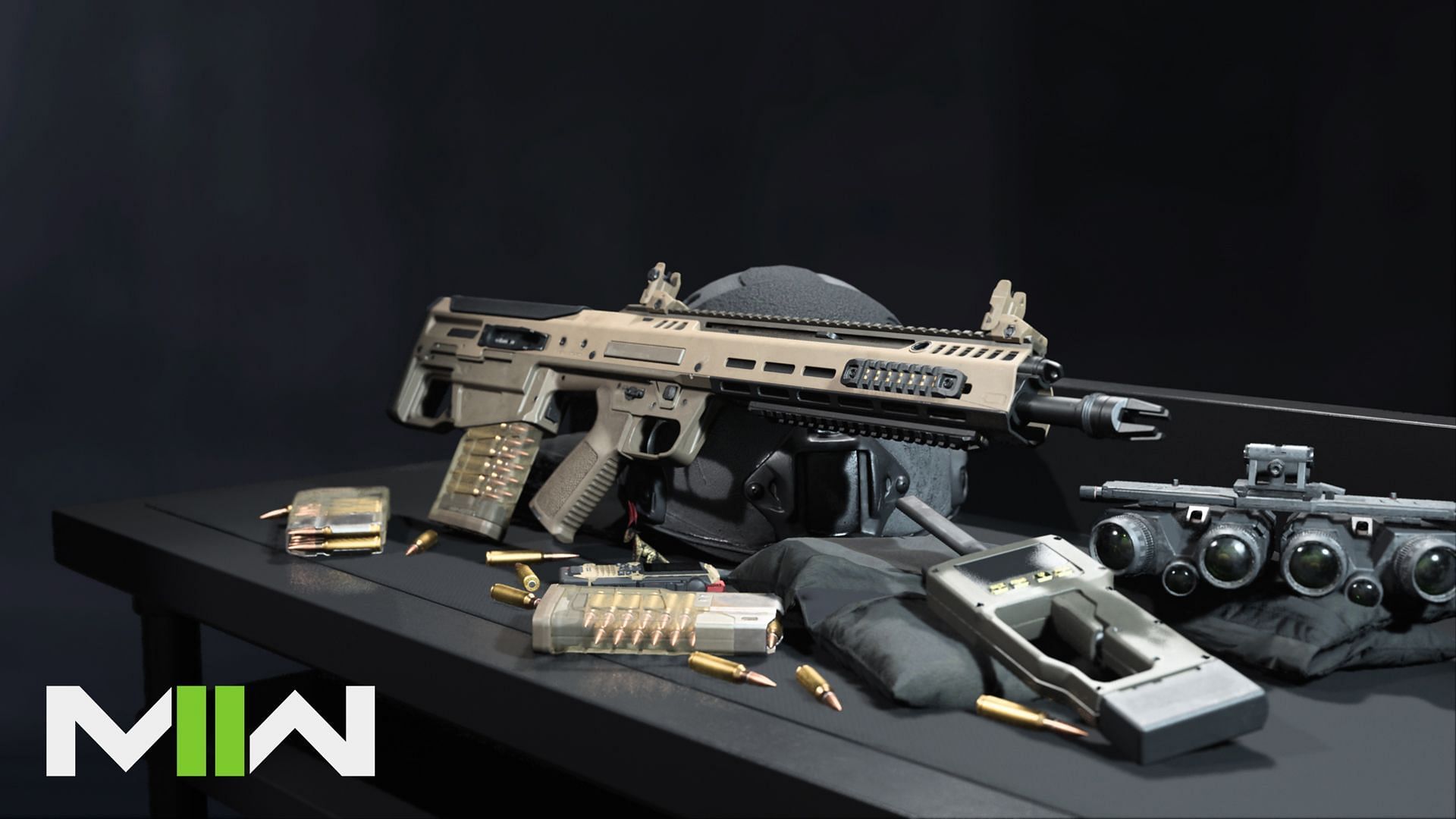 Cronen Squall Battle Rifle in Modern Warfare 2 (Images via Activision/Edited by Sportskeeda)