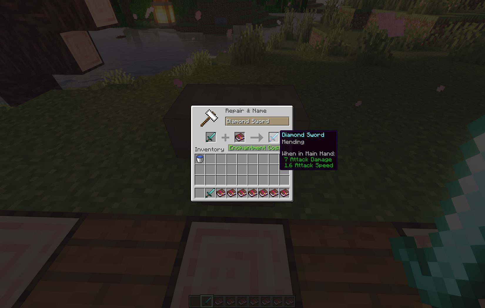 Only enchantment you&#039;ll ever need (Image via Mojang)