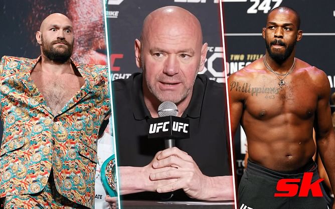Dana White makes historic offer to make Jon Jones vs. Tyson Fury in the UFC octagon - "Let's answer the question"