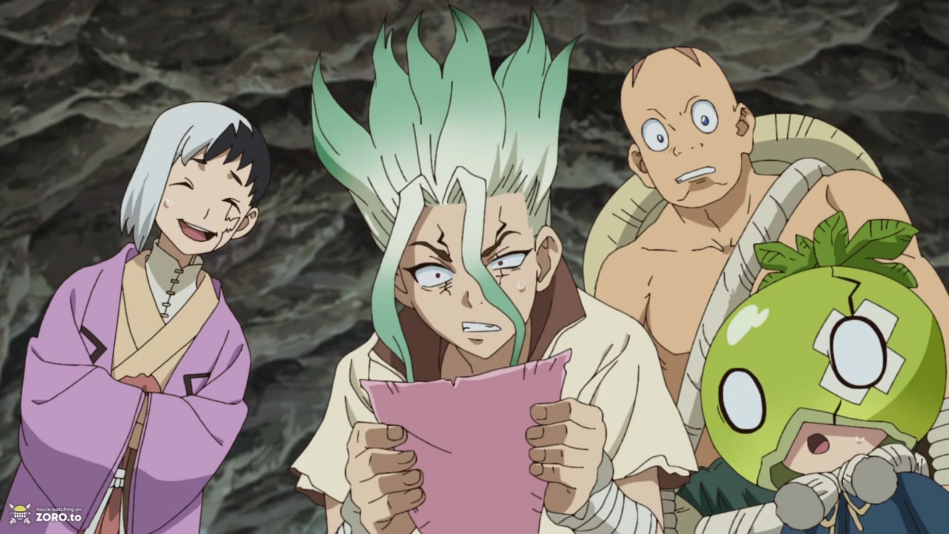 Dr stone 2024 funny moments dub