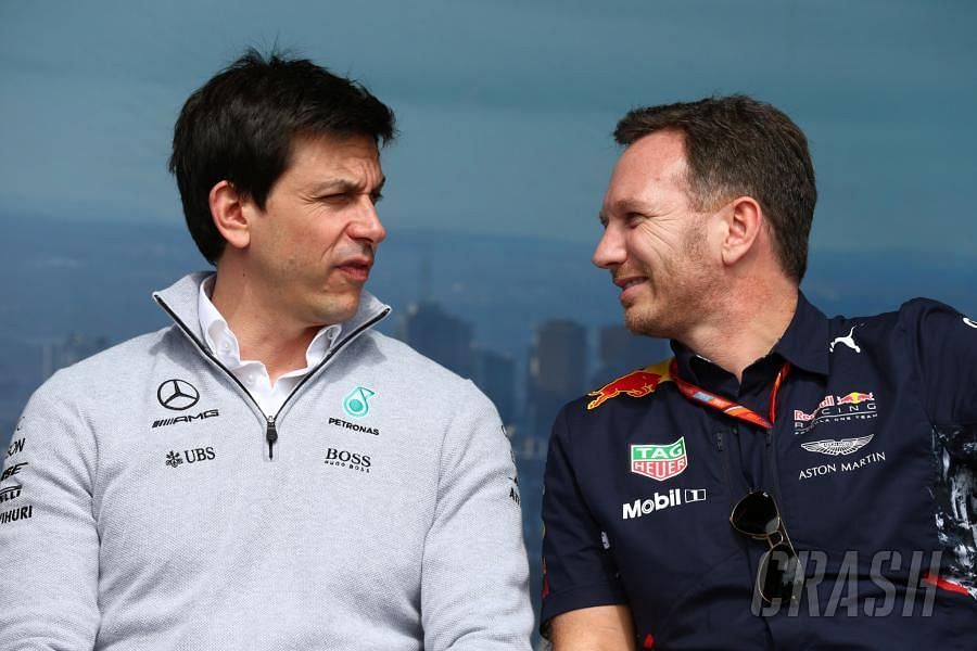 Christian Horner and Toto Wolff