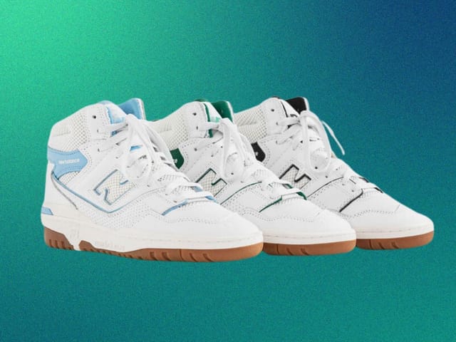 SILVER ALD / NEW BALANCE 650R SNEAKERS