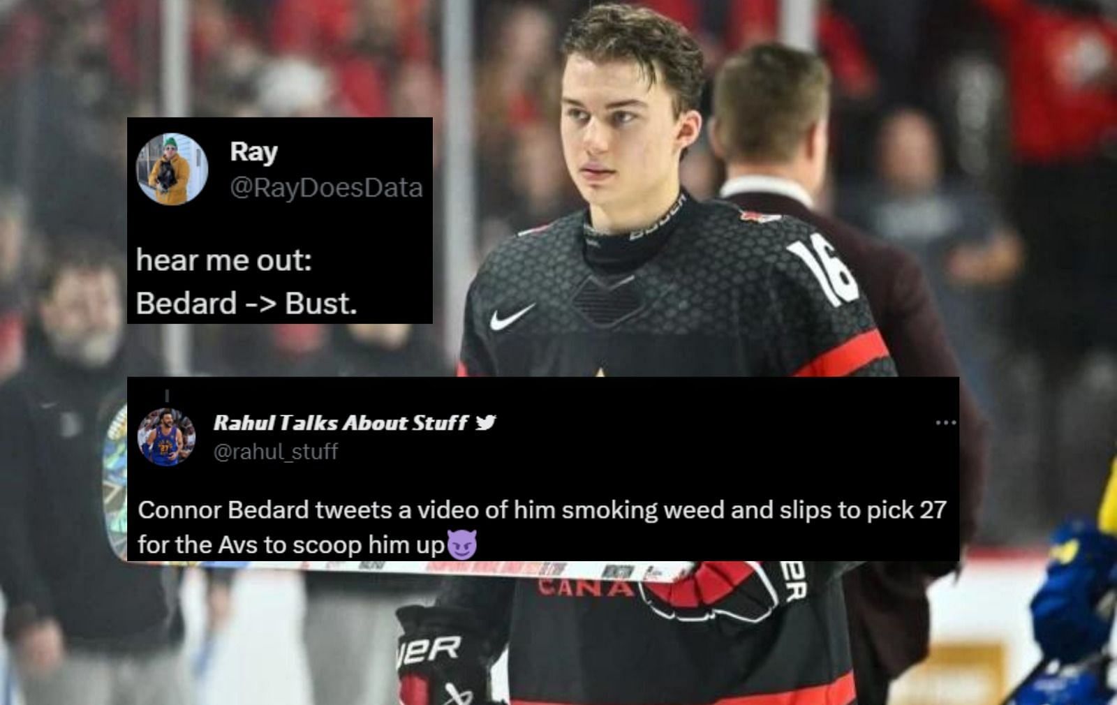 Fans troll Connor Bedard ahead of NHL Draft.