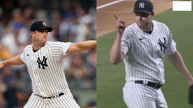 Gerrit Cole's finger-wagging delights fans as he defiantly celebrates against Mariners