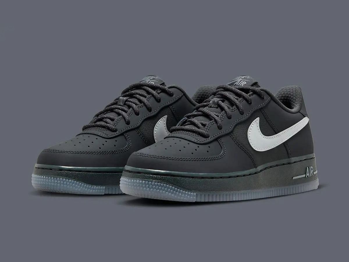 Big Kids' Nike Air Force 1 Reflective Casual Shoes