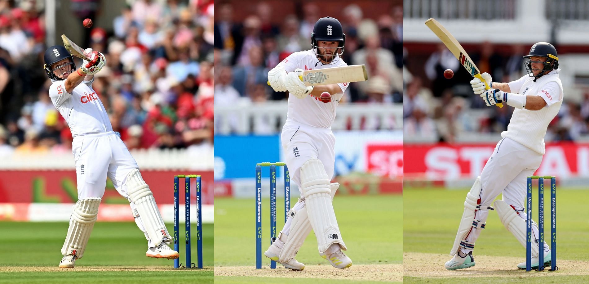 Ollie Pope, Ben Duckett, Joe Root