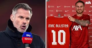 Jamie Carragher names one issue he has with Alexis Mac Allister's move to Liverpool