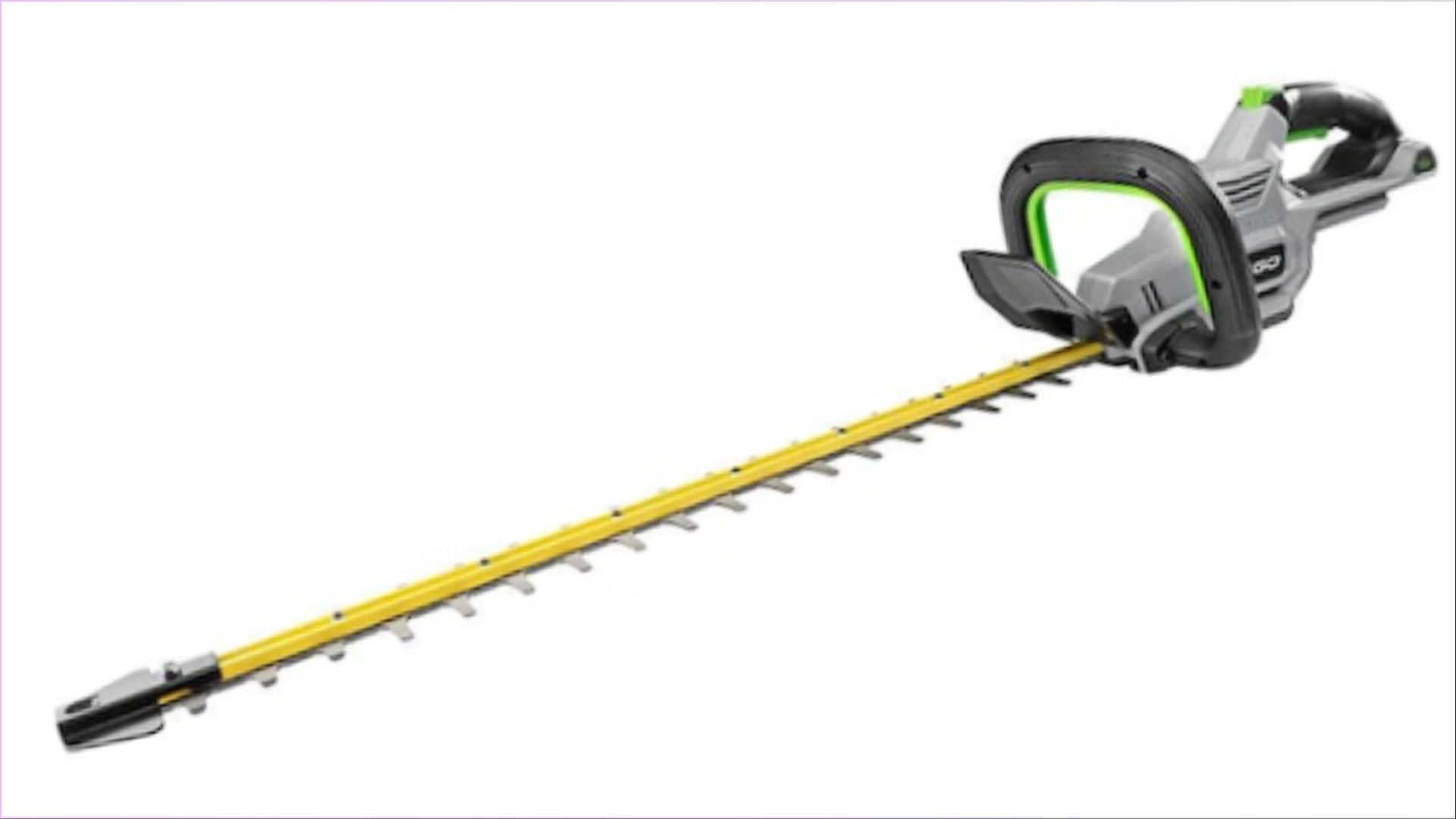 The recalled EGO Power+ Cordless Brushless Hedge Trimmers pose laceration hazards and must not be used until fixed (Image via CPSC)
