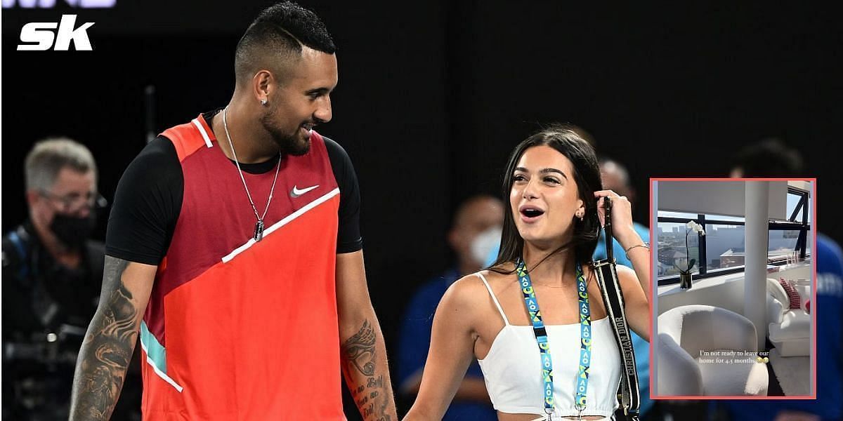 Nick Kyrgios hints at comeback as girlfriend Costeen Hatzi reveals touring plans