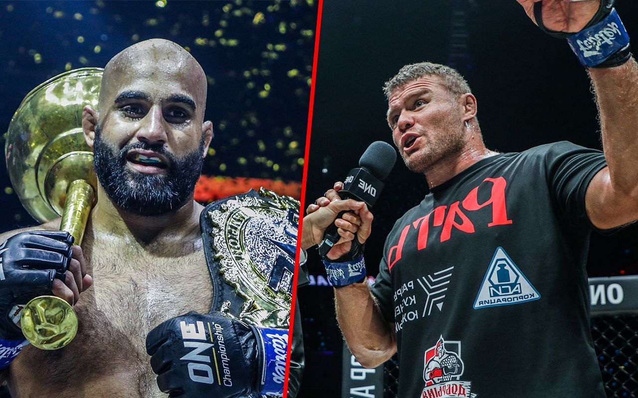 Arjan Bhullar (L) and Anatoly Malykhin (R) | Photo credit: ONE Championship