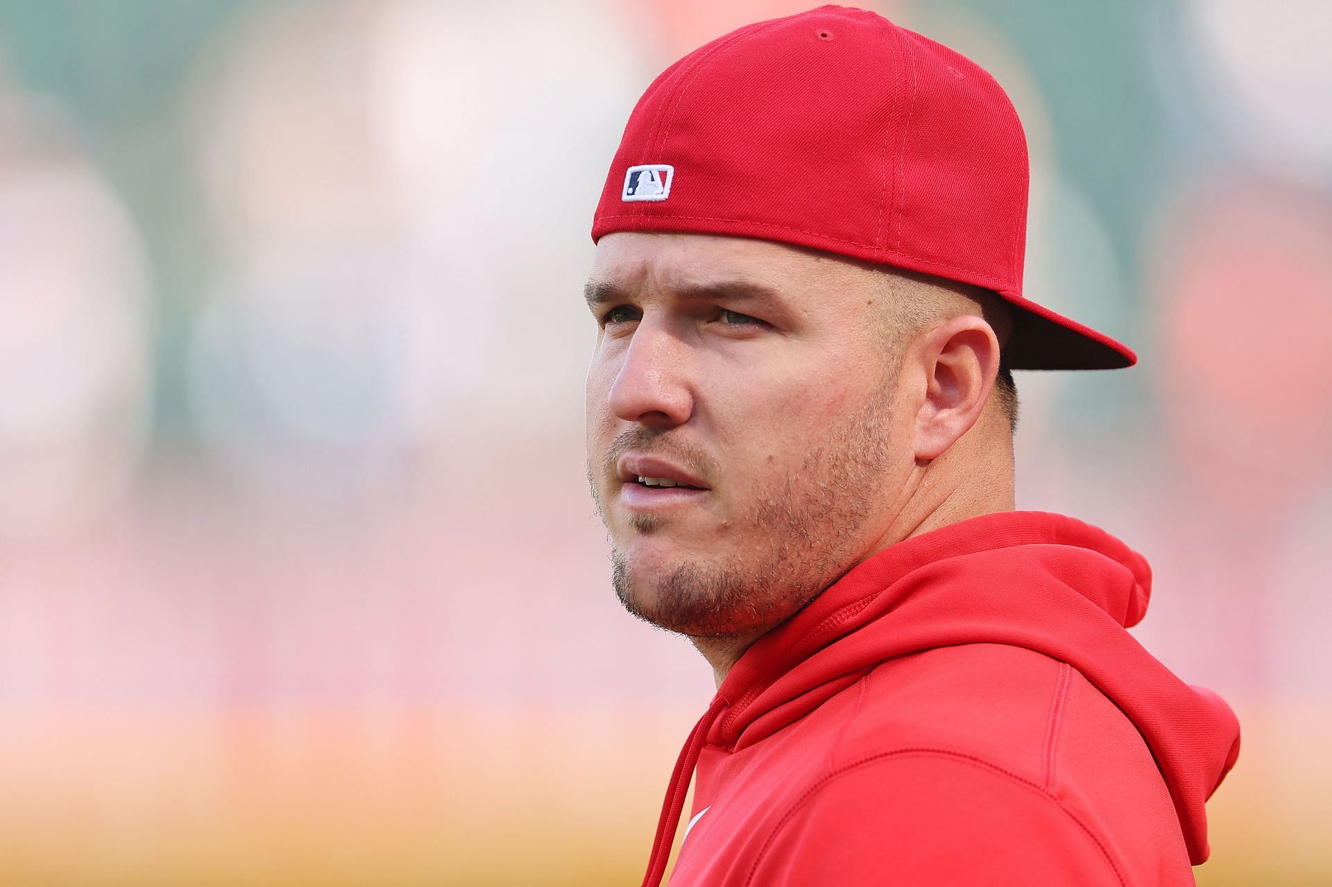 Mike Trout at Los Angeles Angels v Chicago White Sox