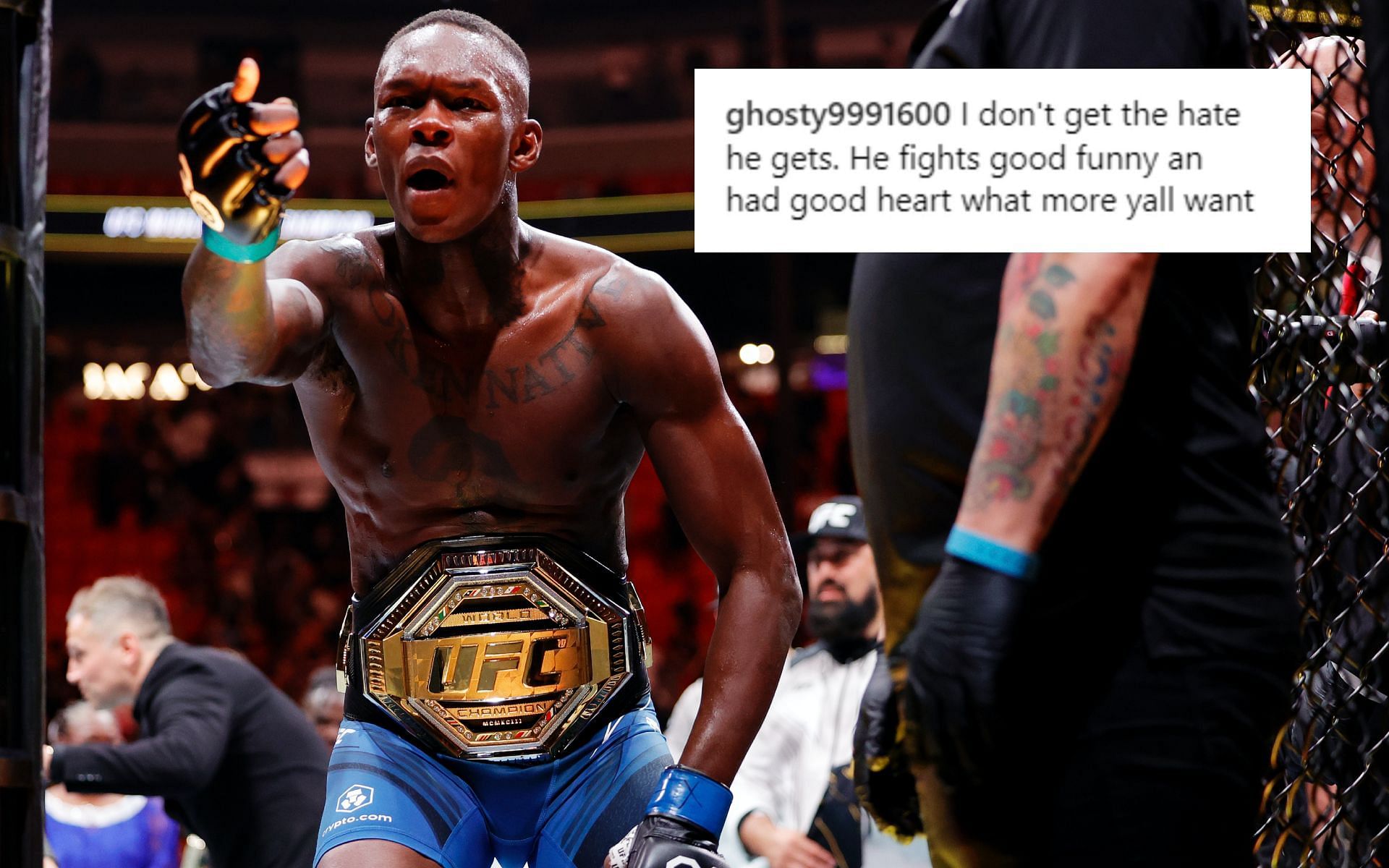 Israel Adesanya [Image credits: Getty Images]