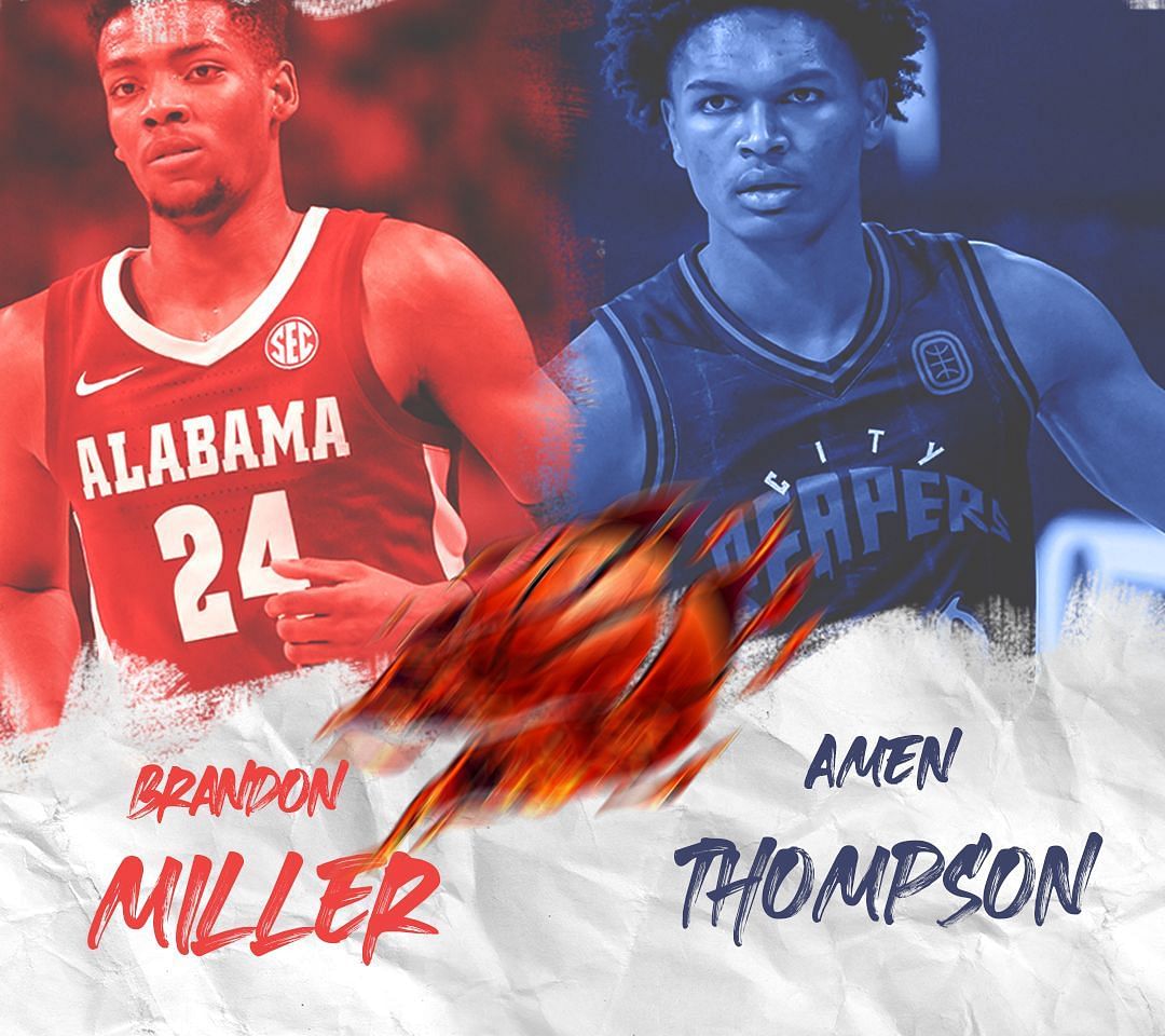 Brandon Miller or Amen Thompson could go third in Thursday