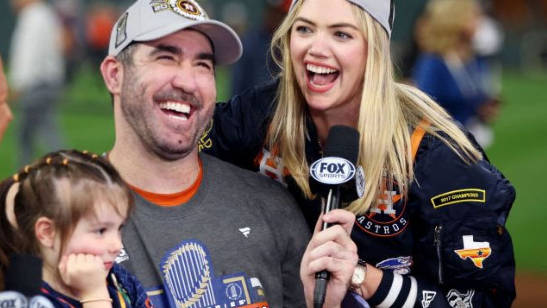 Justin Verlander Kate Upton and their daughter