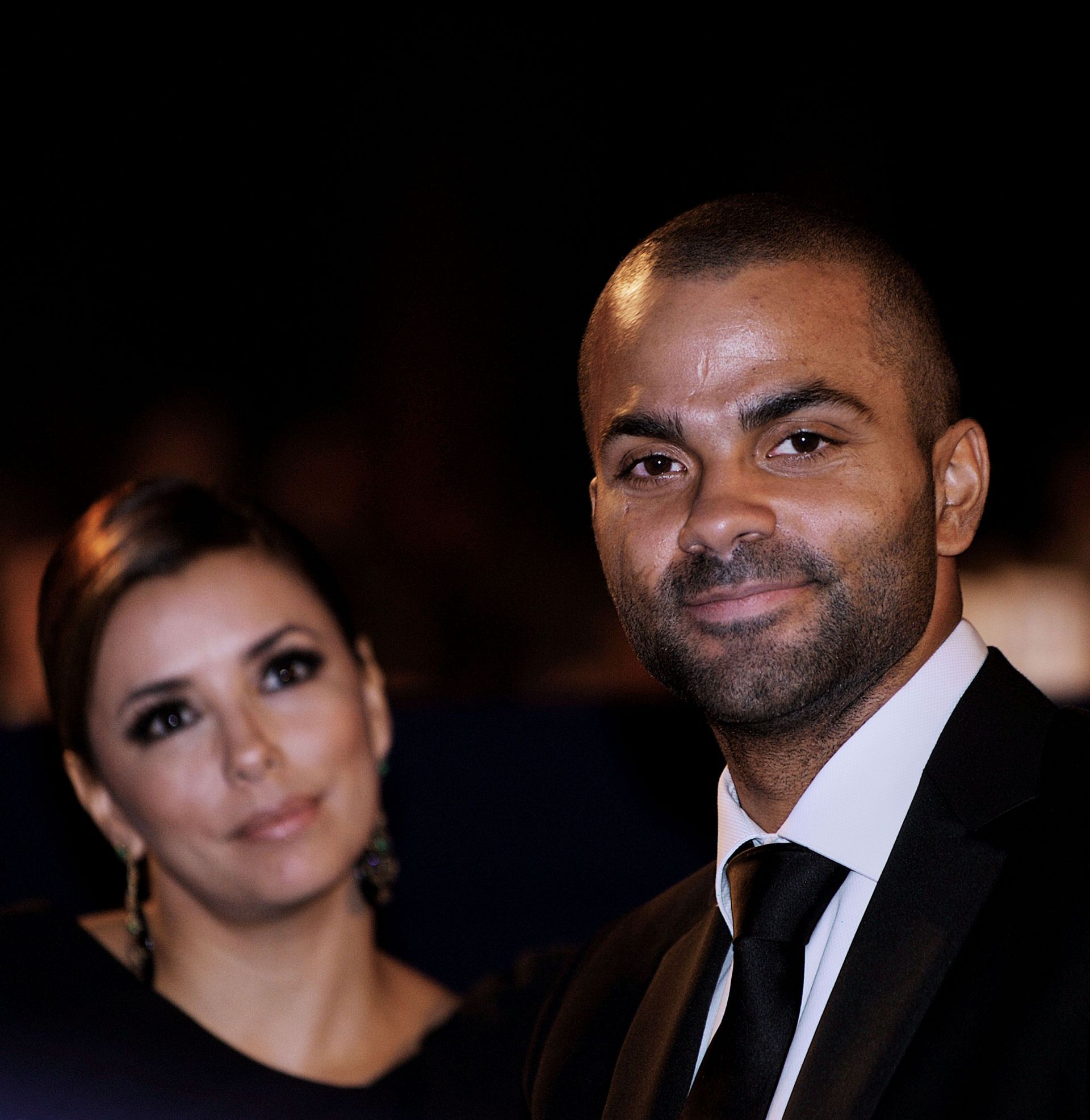 Tony Parker with Eva Longoria