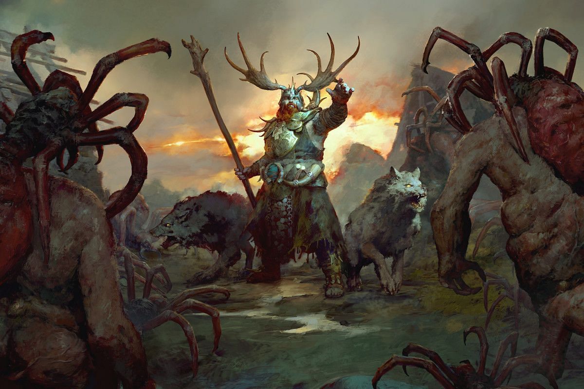 Druid doing Druid things in Diablo 4 (Image via Blizzard)