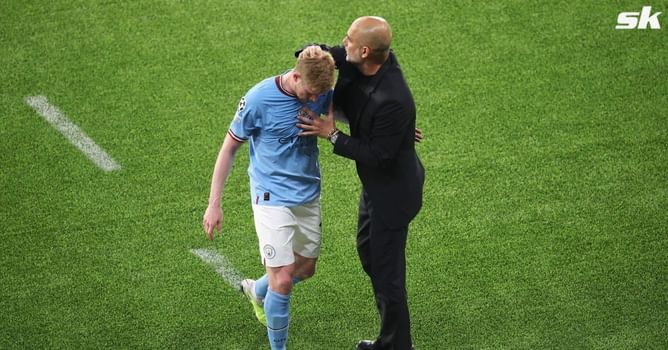 Breaking: Manchester City superstar Kevin De Bruyne forced off due to injury during Champions League final