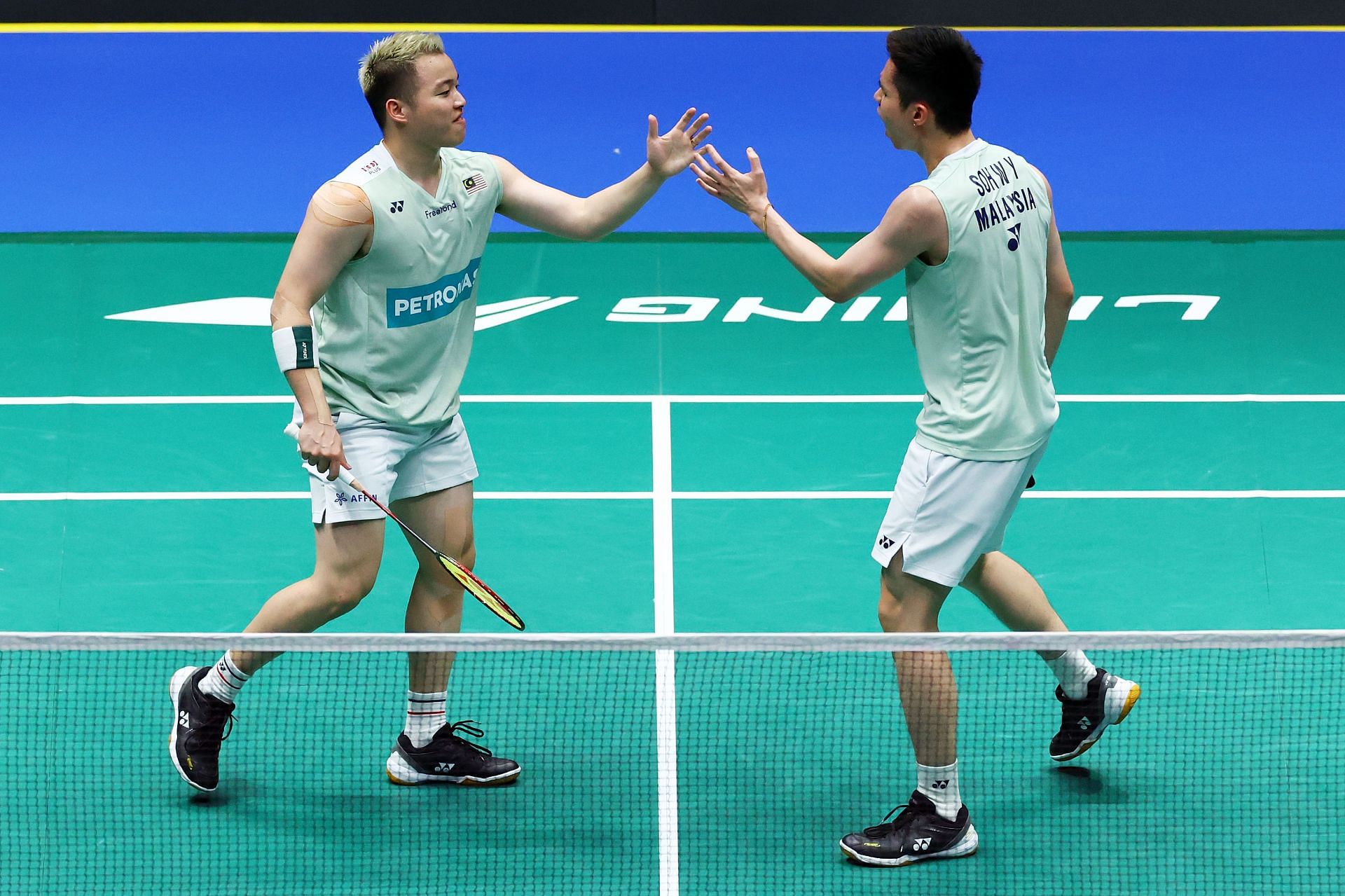 Will Aaron Chia (left) &amp; Soh Wooi Yik be able to maintain their flawless record against the Indians in the Indonesia Open final? (Image: Getty)