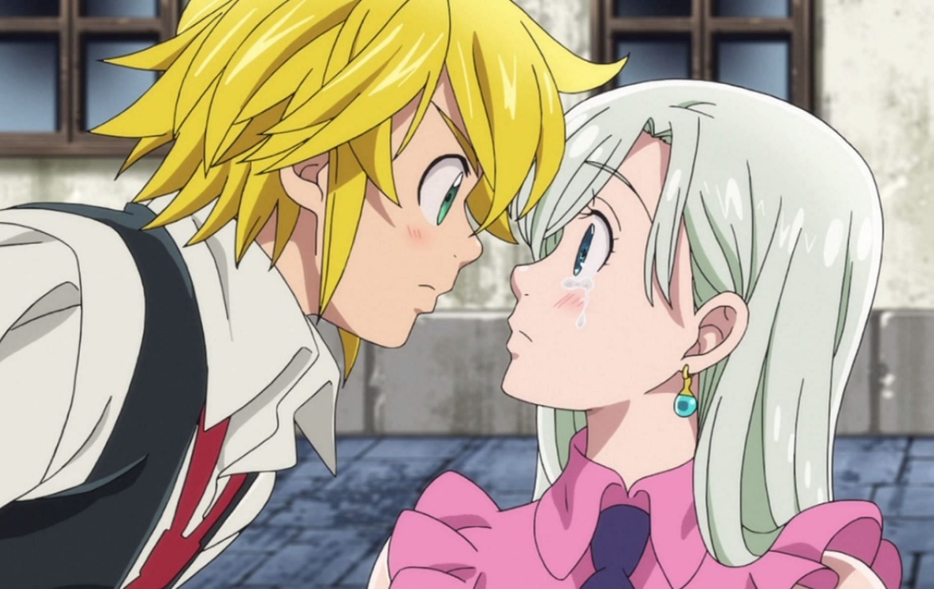 Meliodas and Elizabeth (Image via The Seven Deadly Sins)