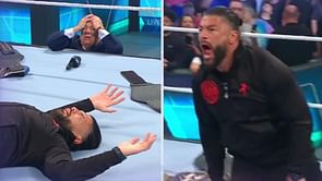 "YOU'RE OUT AND I'M OUT TOO!" - Another Bloodline member turns on Roman Reigns; knocks him out