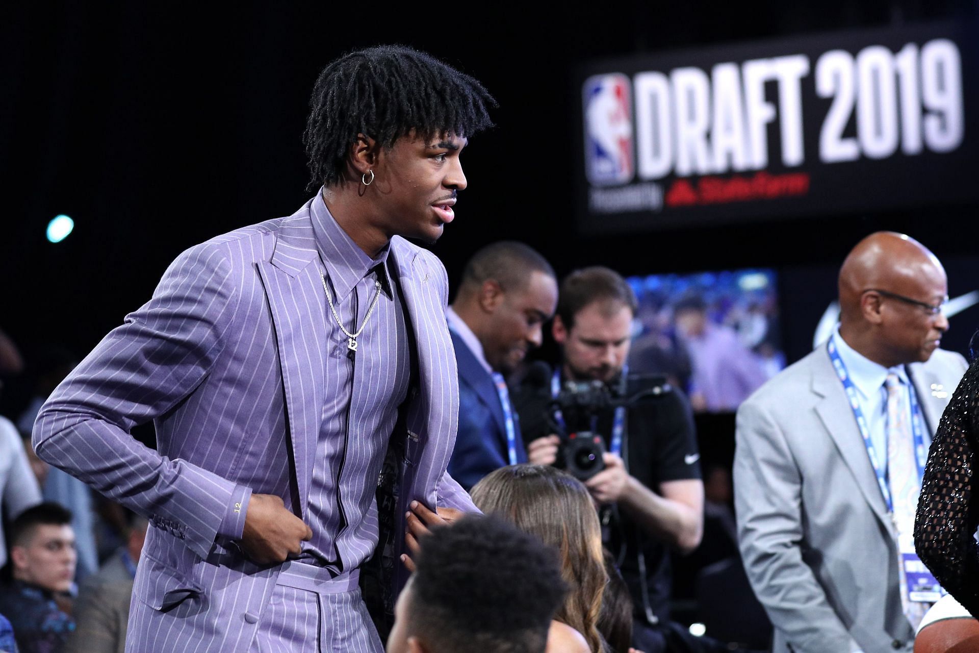 Ja Morant at the 2019 NBA Draft