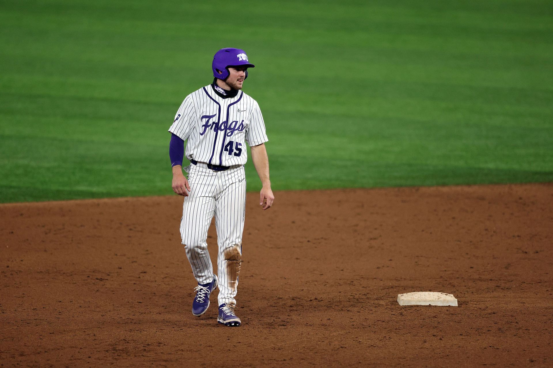 TCU baseball's CWS appearances How many times have the Horned Frogs