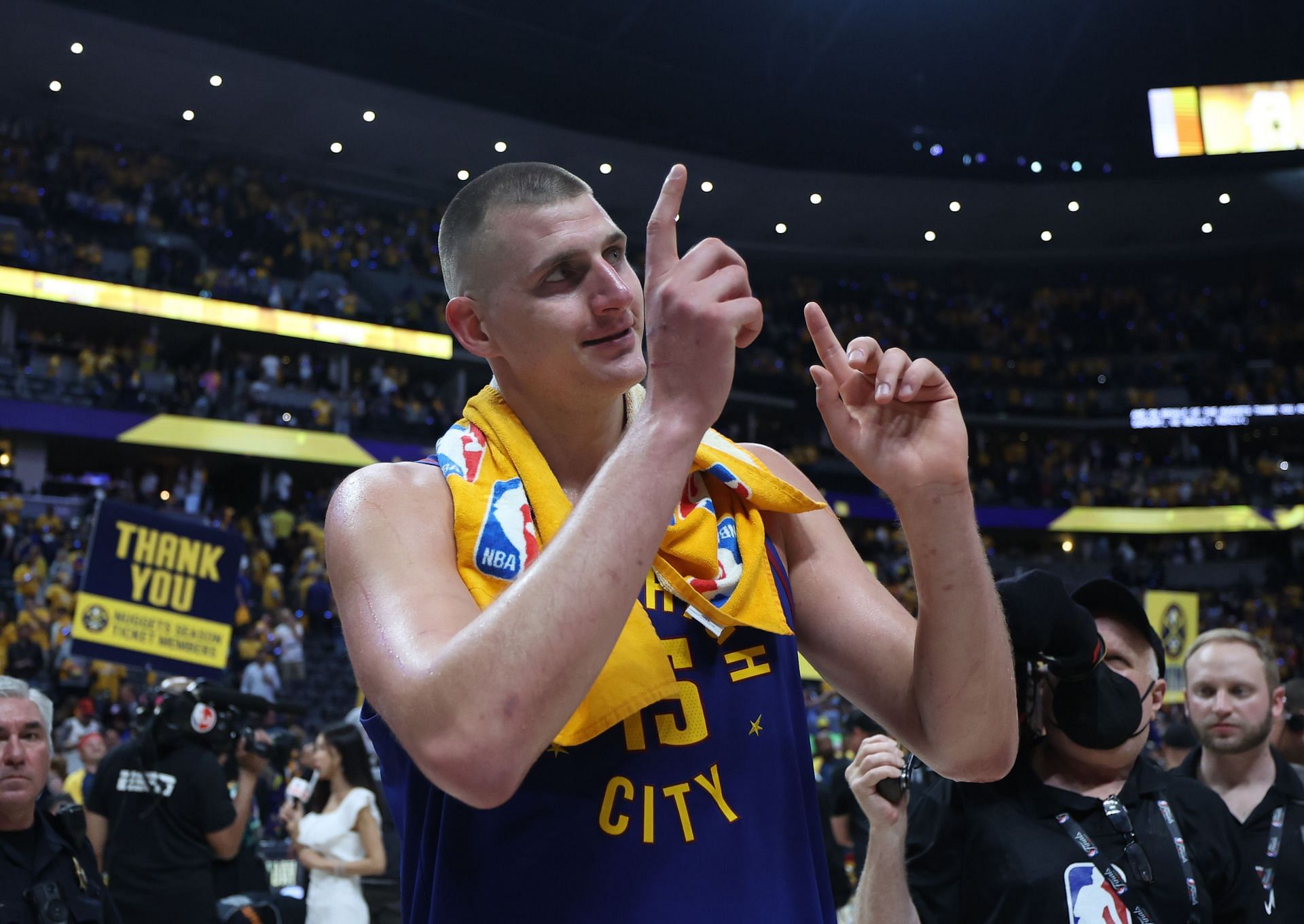 Denver Nuggets superstar center Nikola Jokic