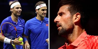 "Never saw that when Roger or Rafa were breaking records" - Tennis fans react to ATP including women in list hailing Novak Djokovic's Slam finals