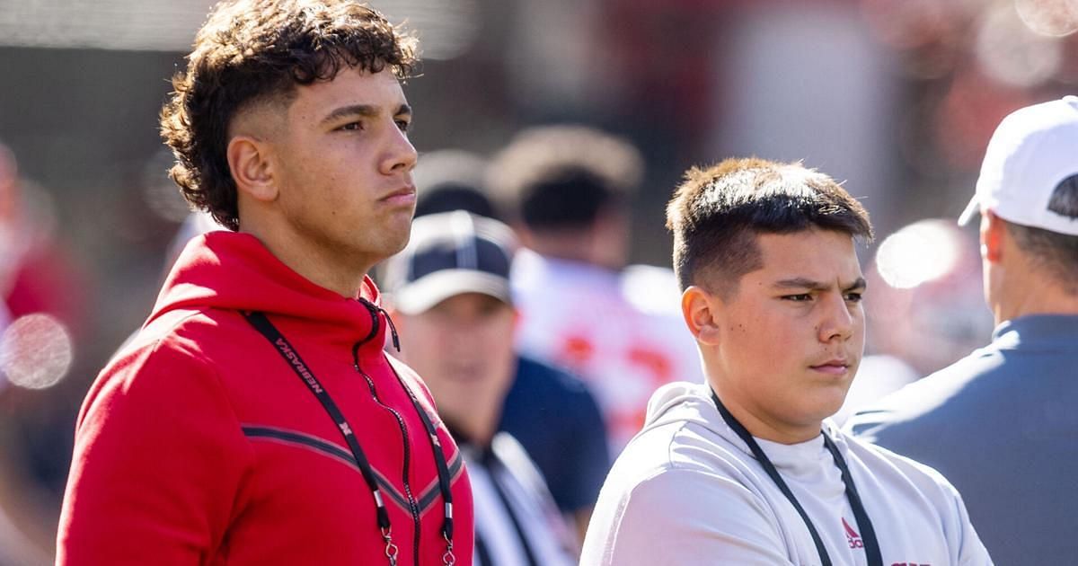 The young Raiola brothers are both set for a career in college football