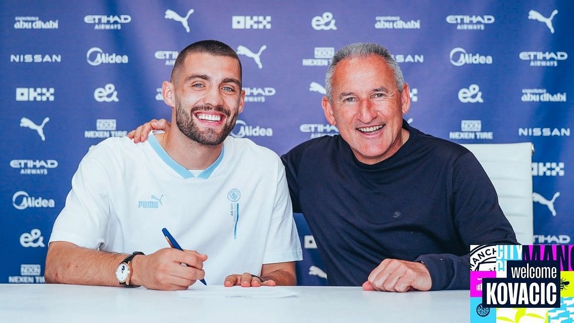 Kovacic claims to have joined the best team in the world (Image: Manchester City&#039;s website).